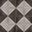 Bedrosians Tile & Stone - Vivace 9  x 9  Decorative Tile - Caviar Roads Supply