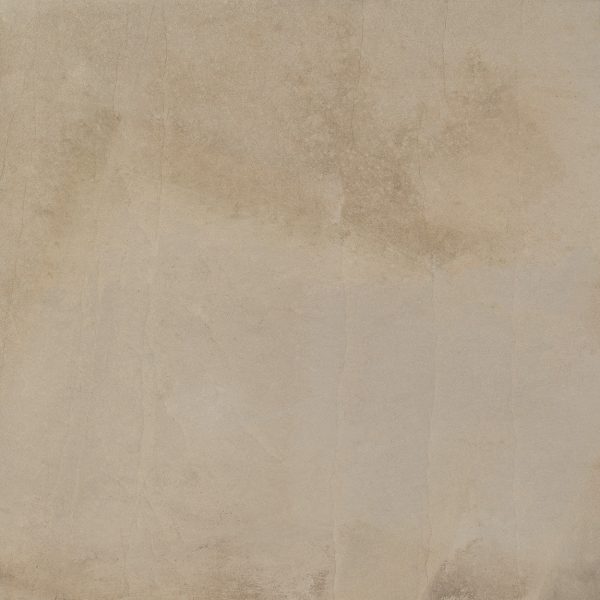 Lungarno Ceramics - Disk 24 in. x 24 in. Porcelain Tile - Beige For Sale