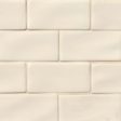 MSI - Highland Park - 3 in. x 6 in. Antique White Subway Tile on Sale