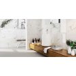 Happy Floors - Statuario 12 in. x 36 in. Rectified Porcelain Wall Tile - (Matte) Fashion