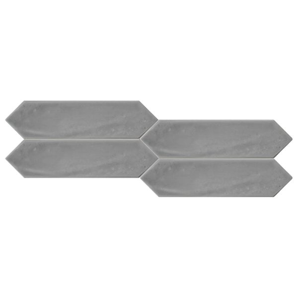 Tesoro Decorative Collection - Crayons Ceramic Tile - Smoke Glossy on Sale