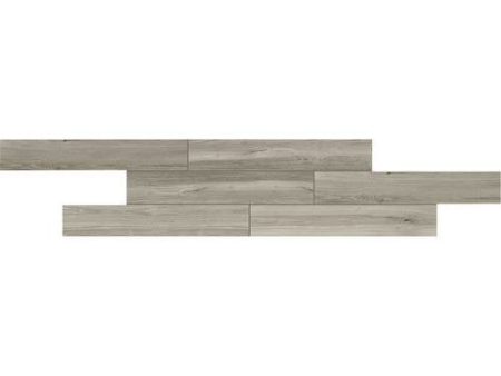 Daltile Saddle Brook 6 in. x 36 in. Glazed Porcelain Floor Tile - Gravel Road Online now