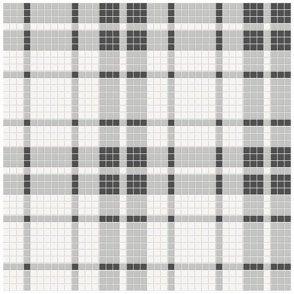 Anatolia - Soho Porcelain - Plaid Pattern Mosaic - Midnight Blend Matte Online Hot Sale