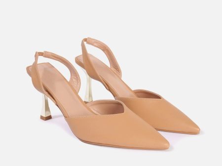 Slingback with Pointed Toe-Shape Cheap