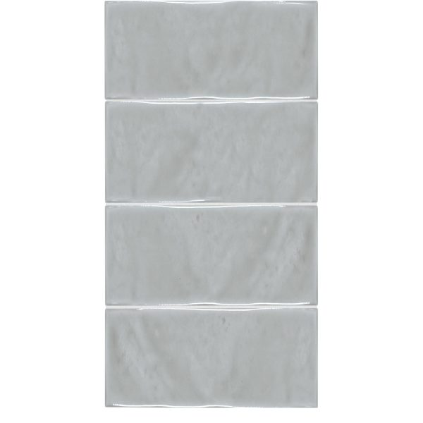 Anatolia - Marlow 3 in. x 6 in. Glazed Ceramic Tile - Smoke Glossy Online Sale