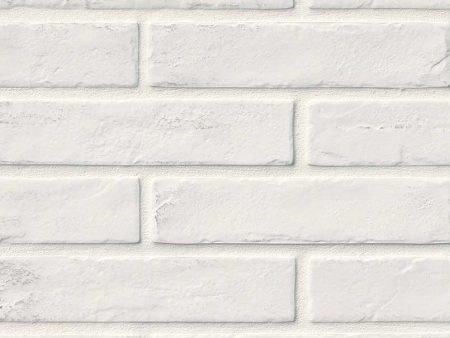 MSI - Brickstone 2 in. x 10 in. Porcelain Tile - White Cheap