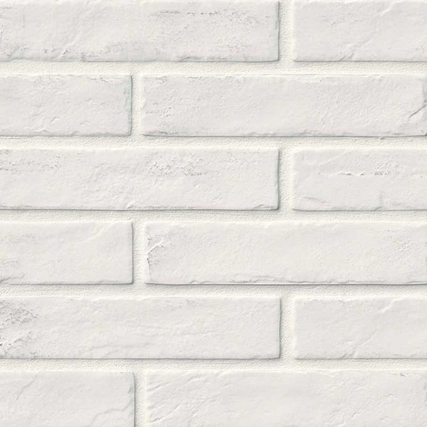 MSI - Brickstone 2 in. x 10 in. Porcelain Tile - White Cheap