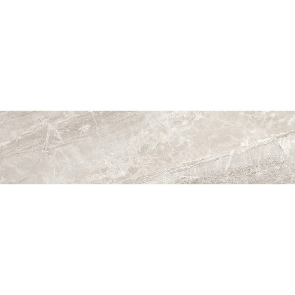 Anatolia Mayfair 3 in. x 12 in. HD Porcelain Bullnose - Stella Argento (Polished) Fashion