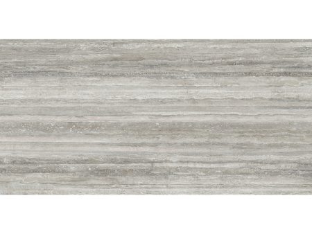 Anatolia - La Marca Glazed Porcelain 24 in. x 48 in. Polished Tile - Travertino Instrata Online now