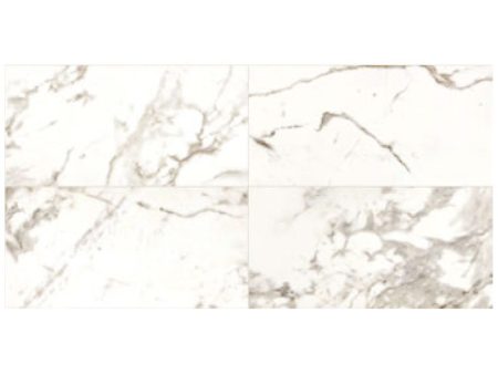 Daltile Marble Attache 12 in. x 24 in. Colorbody Porcelain Tile - Polished Calacatta MA87 Online