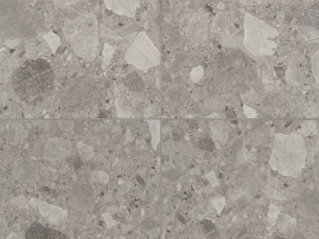 Bedrosians Tile & Stone - Frammenta 24  x 24  Floor & Wall Tile - Grey Online Hot Sale