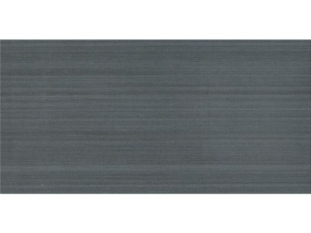 Daltile Fabric Art 12 in. x 24 in. Modern Linear - Midnight Blue ML65 Online now