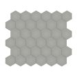 Anatolia - Soho Porcelain - 2 in. Hexagon Glazed Mosaic - Cement Chic Matte Online