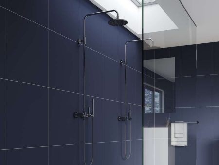 Smokey Blue 24  x 12  Tile Panel Standard Kit - K5230-M6030 Discount