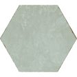 Tesoro - Spring Time Hex Porcelain Tile - Aqua For Discount