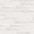 Topcu - Ondine 3 in. x 12 in Wall Tile - All White Online