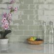 SomerTile - Chester 3  x 6  Subway Tile - Sage For Cheap