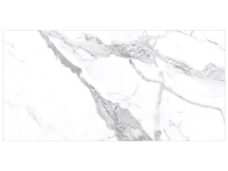 Anatolia Mayfair 12 in. x 24 in. HD Rectified Porcelain Tile - Statuario Venato (Polished) on Sale