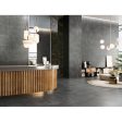 Bedrosians Tile & Stone - Nomade 24  x 48  Porcelain Tile - Noir on Sale