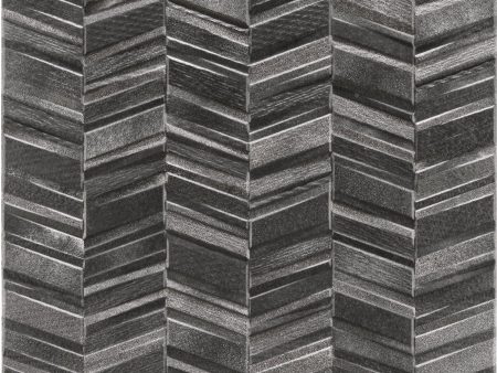 Tesoro - Chevron Porcelain Mosaic - Black Sale