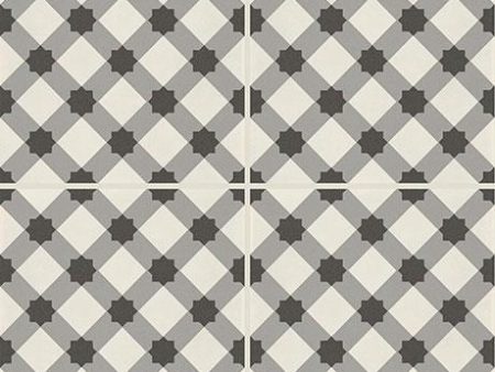 Marazzi - D_Segni™ Plaid - Porcelain Deco Tile - Smoke Blend For Discount