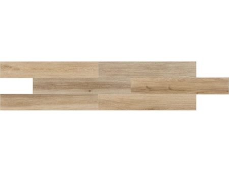 Daltile Saddle Brook XT 6 in. x 36 in. Glazed Porcelain Floor Tile - Oak Trail XT Hot on Sale