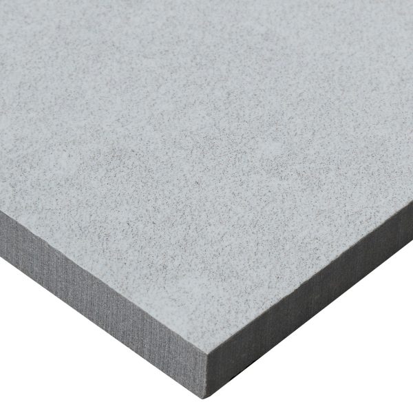 Lungarno Ceramics - Disk 12 in. x 24 in. Porcelain Tile - Grey Cheap