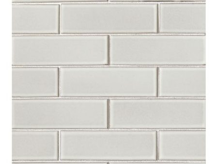 Bedrosians Tile & Stone - Zenia 2  x 6  Matte Floor & Wall Mosaic - Moon For Sale