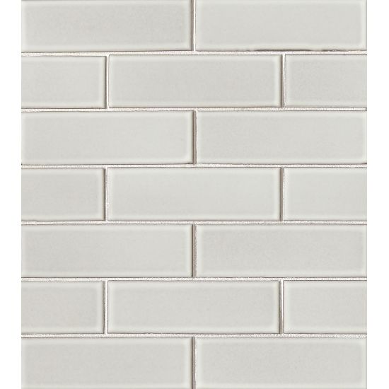 Bedrosians Tile & Stone - Zenia 2  x 6  Matte Floor & Wall Mosaic - Moon For Sale