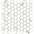 Anatolia Mayfair 1.25 in. x 1.25 in. HD Porcelain Hexagon Mosaics - Calacatta Oro (Polished) For Cheap