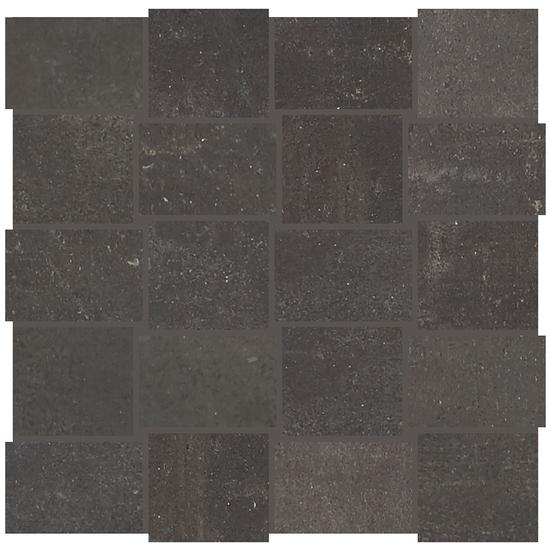 American Olean - Union 2  x 3  Modern Weave Mosaic - Black Nickel Online Hot Sale