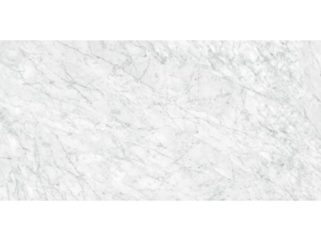 Anatolia - La Marca Glazed Porcelain 24 in. x 48 in. Honed Tile - Carrara Gioia on Sale