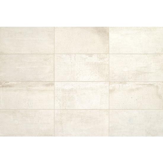 American Olean - Union Porcelain Tile 12 in. x 24 in. - Platinum White Fashion