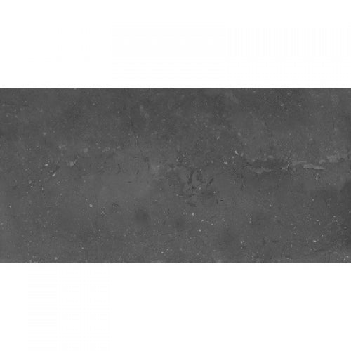 Lungarno - Stoneway 12 in. x 24 in. Glazed Porcelain Tile - Anthracite Online now