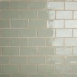 SomerTile - Chester 3  x 6  Subway Tile - Sage For Cheap