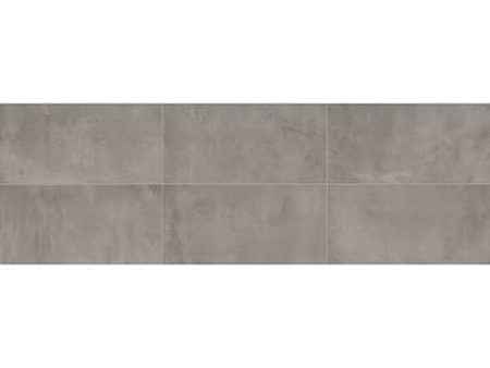 Daltile Chord 12 in. x 24 in. Porcelain Floor Tile - Forte Grey on Sale