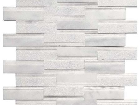 Tesoro Metropolitan Contempo - Carrara Multi Irregular Mosaic Discount