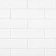 Bedrosians - Traditions 4  x 16  Ceramic Wall Tile - Gloss White Online