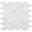 Daltile - Carrara White Marquise 3 in. x 1 1 2 in. Mosaic - Polished Discount