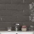 SomerTile - Chester 3  x 6  Subway Tile - Grafito Supply