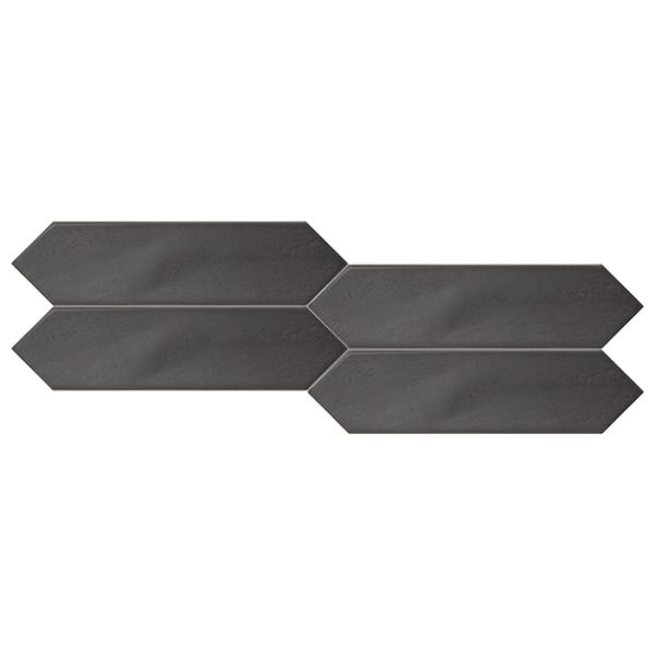 Tesoro Decorative Collection - Crayons Ceramic Tile - Charcoal Supply