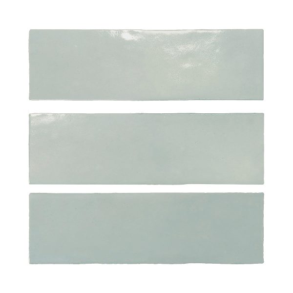 Lungarno Ceramics - Marrakesh 2.5  x 8  Wall Tile - Medina Green For Cheap