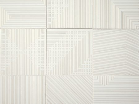 Daltile Geometric Fusion 8 in. x 8 in. Colorbody Porcelain Tile - Pearl GF01 Online