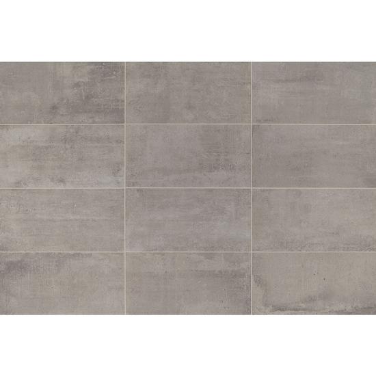 American Olean - Union Porcelain Tile 12 in. x 24 in. - Industrial Gray Online