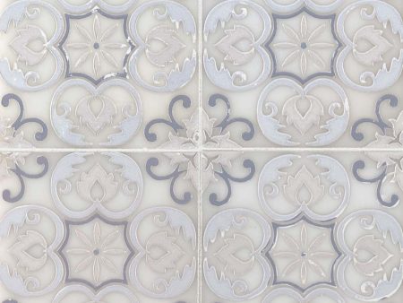 MSI - Tetris Florita Blanco 6 in. x 6 in. Marble Wall Tile Online Sale