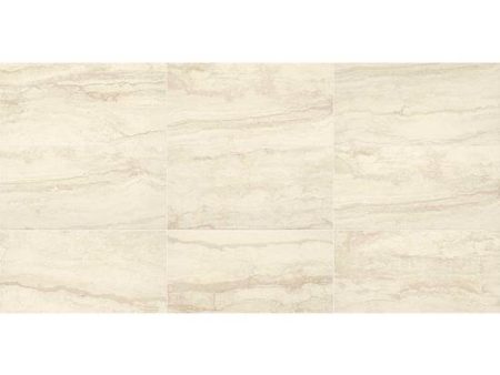 American Olean Vellagio 12 in. x 24 in. Glazed Porcelain Floor Tile - Beige Online