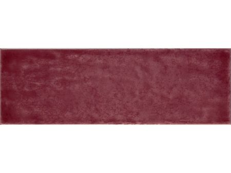 Tesoro - Maiolica 4 in. x 12 in. Bullnose - Prugna For Cheap