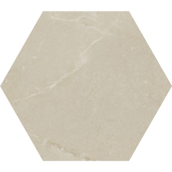 Daltile - Scripter 8 in. Hexagon Glazed Porcelain Floor Tile - Hero Matte Supply