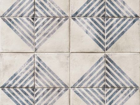 Bedrosians Tile & Stone - Vivace 9  x 9  Decorative Tile - Atlantic Fashion