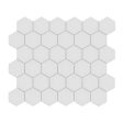 Anatolia - Soho Porcelain - 2 in. Hexagon Glazed Mosaic - Gallery Grey Matte Online